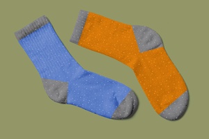 Free Cotton Socks Mockup