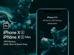 iPhone Xs & Xs Max Mockup