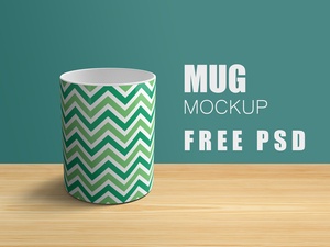 Wrap Mug Mockup