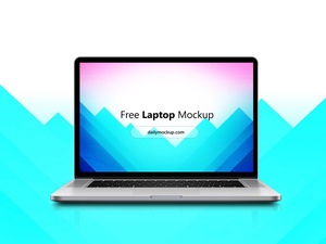 Бесплатный ноутбук Mockup (Macbook)