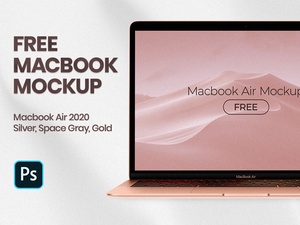 MacBook Air 2020 Mockup