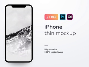 iPhone X and XS Mockup