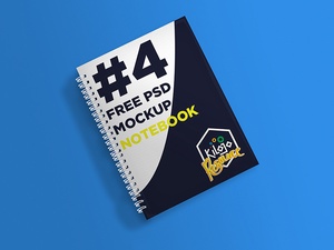 Notebook vorne & hinten Mockup