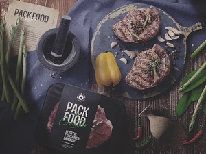 Premade Scenes For Food Products