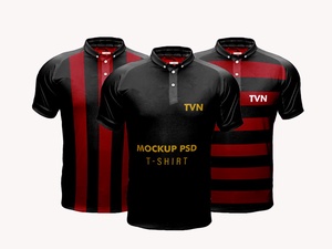Realistic T-Shirt Mockup PSD