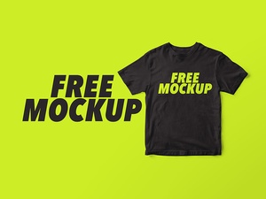 Camiseta gratis Mockup