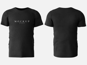 T-Shirt Mockup vorne & hinten
