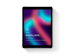 iPad Pro 2018 5K Mockup