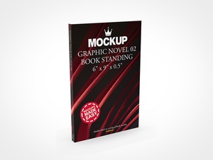 Mockup Graphic Novel Book