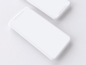 Maqueta de iPhone X Blanco