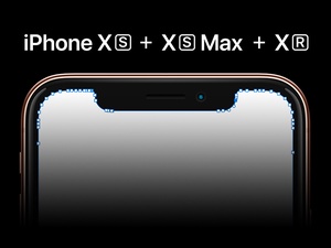 iPhone XS + XS Max & XR Template