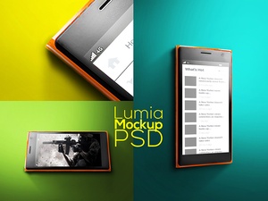 Maqueta de Lumia gratis