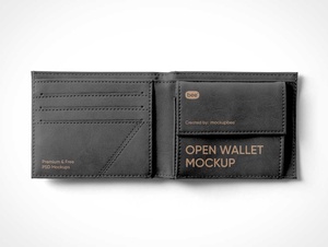 Leather Wallet Mockup Free Download • PSD Mockups