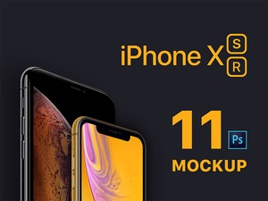 New 2018 iPhones Mockups “iPhone XS & iPhone XR”