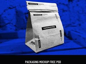 Бумажная упаковка Mockup