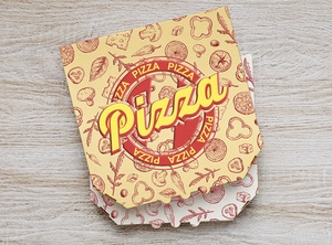 Boîtes à pizza gratuites Maquette PSD