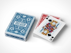 Kartenspiel und Box -Modell