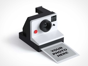 Polaroid -Kamera -Modell