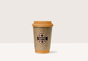 Free PSD Paper Coffee Cup Mockup