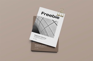 Free Smart Magazine Mockup