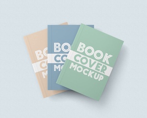 Free Softcover Book Mockups PSD