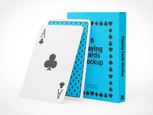 Free Playing Cards Mockup