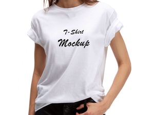 Kostenlose T-Shirt Mockup PSD Vorlage