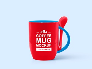 Free Tea Coffee Mug Mockup