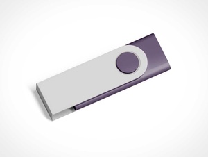 USB Flash Thumb Drive PSD maqueta