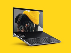 Free ZenBook Pro Duo Mockup