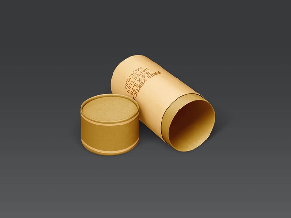 Cardboard Paper Core Tube Mockup Free Psd Templates