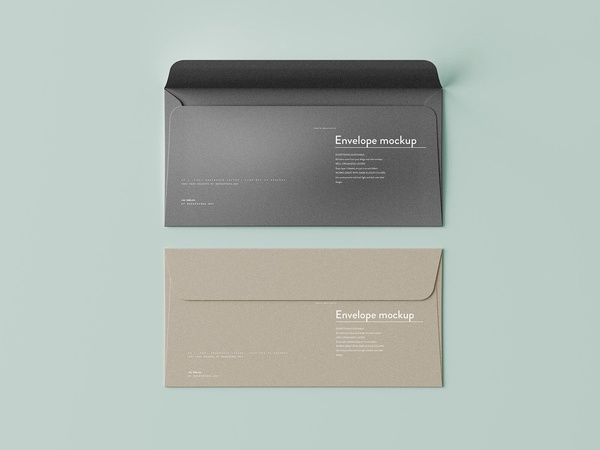 5 Free Corporate Business Envelope Mockup Files | Free PSD Templates