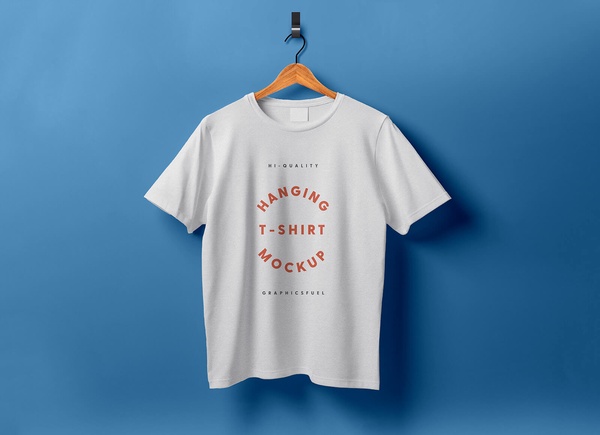 Hanging T-Shirt Mockup | Free PSD Templates