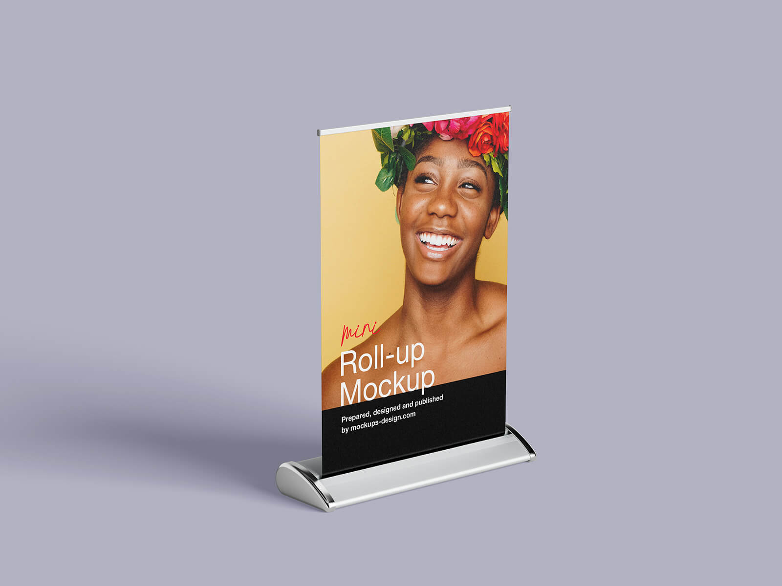 Mini Roll-Up Banner Mockup Set | Free PSD Templates
