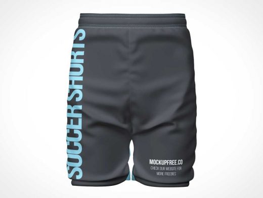 Branded Sports Shorts PSD Mockups | Free PSD Templates