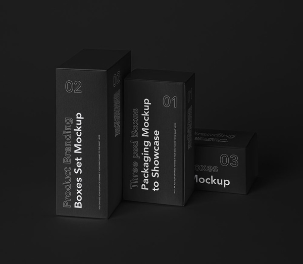 Free Product Branding Box Mockup | Free PSD Templates