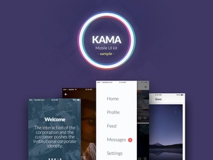 Kama iOS UI Kit Sample