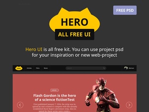 Interface utilisateur héros