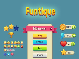 Funtique Game UI Kit