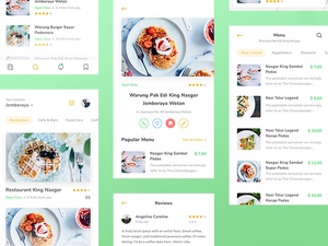 Restaurant App UI Kit