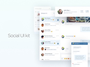 Kit de interfaz de usuario social