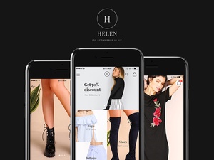 Helen – IOS eCommerce UI Kit
