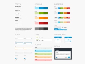 Bootstrap UI Kit Components