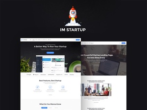 IM Startup One Page Thème