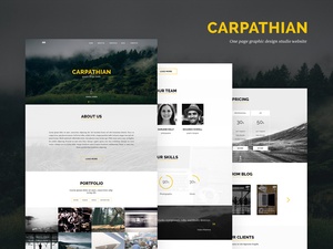 Carpathian Bootstrap Template