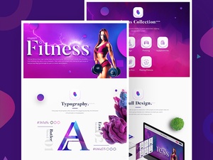Alex Fitness Landing Page Template