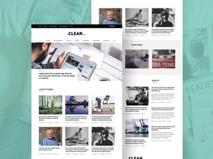 Clear Blog / Magazine Template