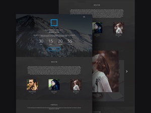 Comi – Coming Soon Page Template