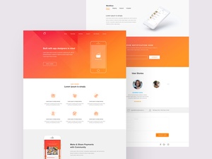 Cook – Landing Page Template