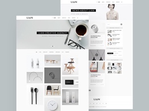 Minimal Portfolio Web Design